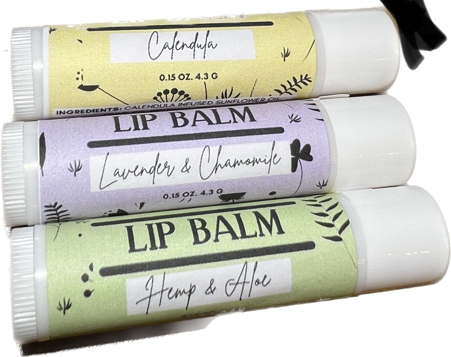 Nature lip balms